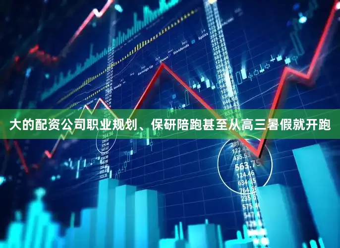 大的配资公司职业规划、保研陪跑甚至从高三暑假就开跑